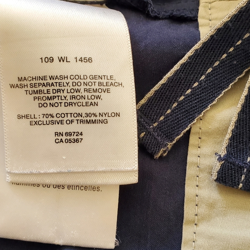 Columbia Sportswear Vintage Tech Vest Navy Blue Full Zip - Picture 6 of 7